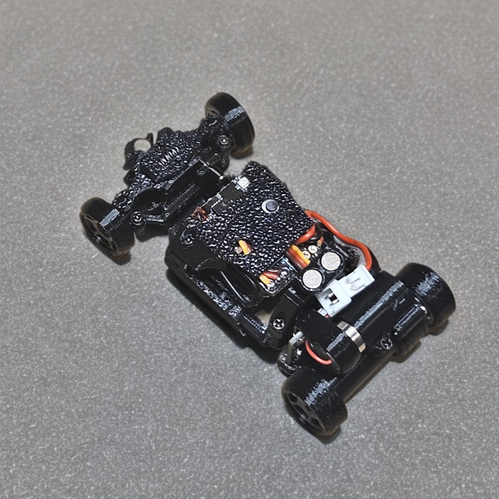 Dash64 1/64 RC Drift Chassis Kit (Hot Wheels and others)