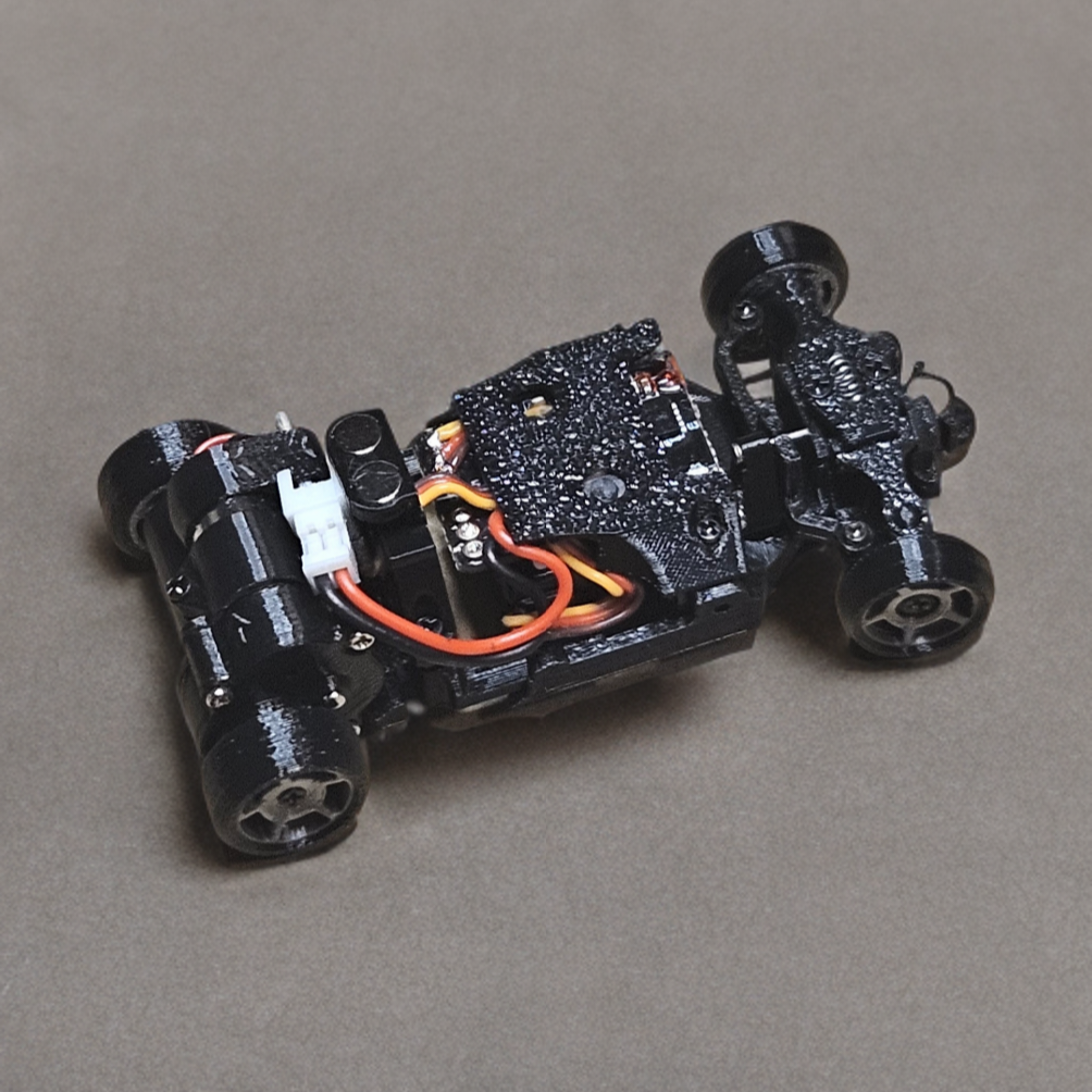 Dash64 1/64 RC Drift Chassis Kit (Hot Wheels and others)